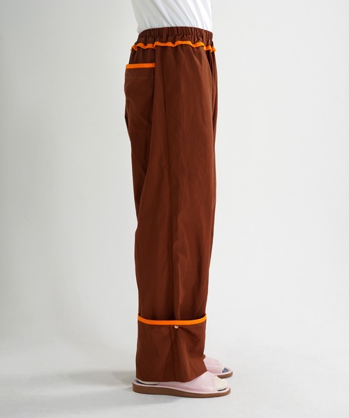 TUCKSHOP(タックショップ)の「HOTEL PAJAMA PANTS / ホテル パジャマ パンツ(その他パンツ・メンズ・ブラウン/グリーン/イエロー・1/2)」の16枚目の写真