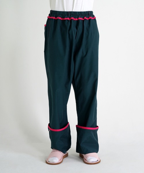 TUCKSHOP(タックショップ)の「HOTEL PAJAMA PANTS / ホテル パジャマ パンツ(その他パンツ・メンズ・ブラウン/グリーン/イエロー・1/2)」の18枚目の写真