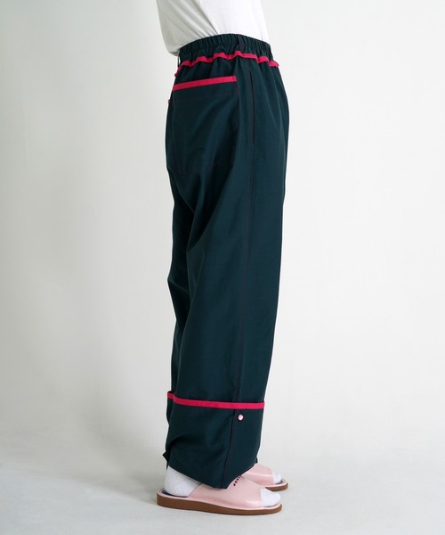 TUCKSHOP(タックショップ)の「HOTEL PAJAMA PANTS / ホテル パジャマ パンツ(その他パンツ・メンズ・ブラウン/グリーン/イエロー・1/2)」の20枚目の写真