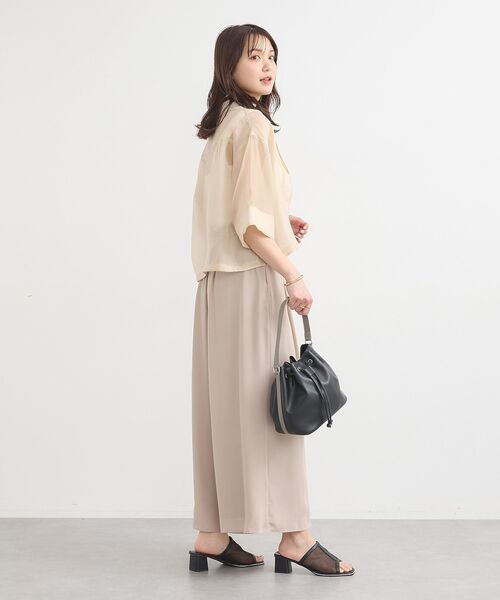 【新品／美品】天竺プリーツスカーチョ 消しプリーツスカーチョ＜大きいサイズ有＞ 通販【ニッセン】