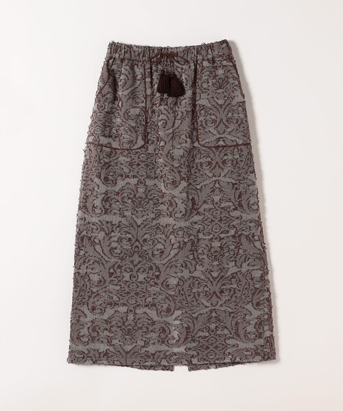 シップス エニィ（SHIPS any）/SHIPS any:〈手洗い可能〉メッシュ ジャカード イージー Iライン スカート SHIPS any:〈手洗い可能〉メッシュ ジャカード イージー Iライン