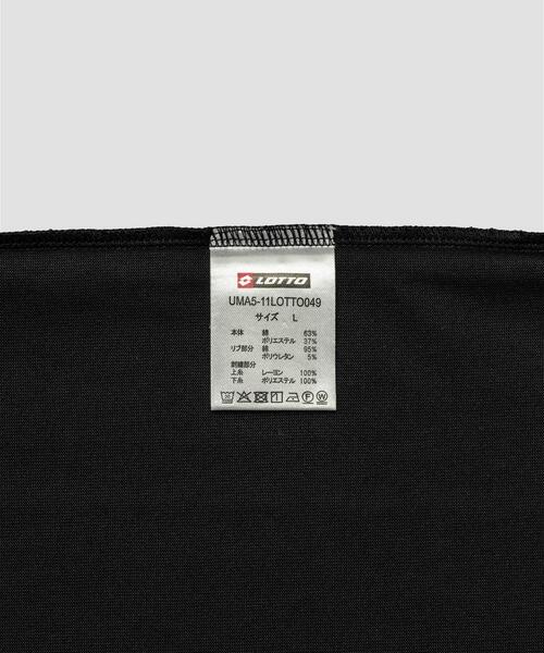 LOTTO（ロット）の「LOTTO　QUICK DRY LOGO T-SHIRTS（Tシャツ/カットソー・メンズ・カモフラージュ/イエロー/ホワイト/ブラック・MEDIUM/LARGE/X-LARGE）」の14枚目の写真