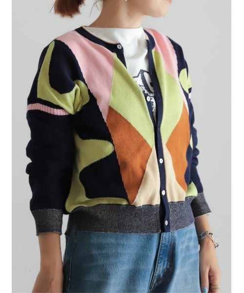 5colorインターシャ ショートカーデ | NOMBRE IMPAIR