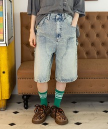niko and... | 【NKJ 2025AW】DOUBLE KNEE HARF PANTS(デニムパンツ)