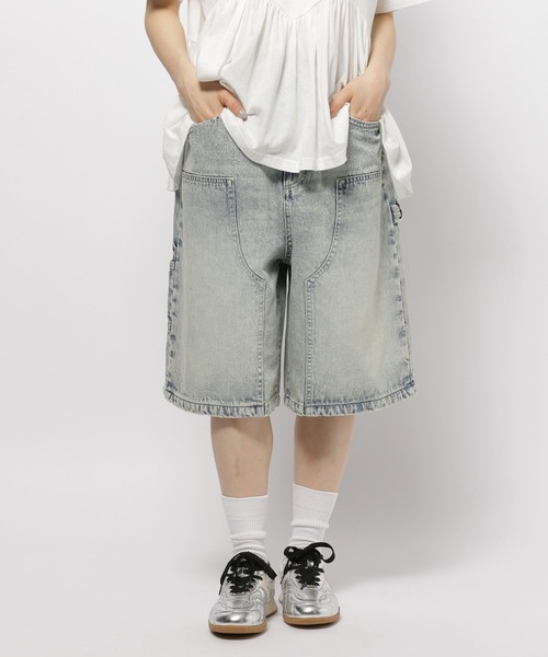 NKJ 2025AW】DOUBLE KNEE HARF PANTS（デニムパンツ）｜niko and