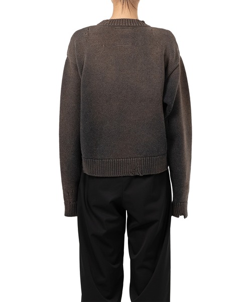 Maison MIHARA YASUHIRO(メゾンミハラヤスヒロ)の「Cat Jacquard Knit Sweater(ニット/セーター・レディース・ブラック/ベージュ/グレー・36/38/40)」の7枚目の写真