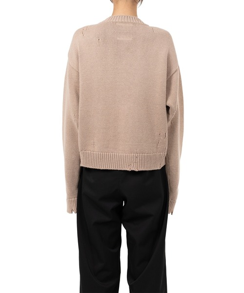 Maison MIHARA YASUHIRO(メゾンミハラヤスヒロ)の「Cat Jacquard Knit Sweater(ニット/セーター・レディース・ブラック/ベージュ/グレー・36/38/40)」の19枚目の写真