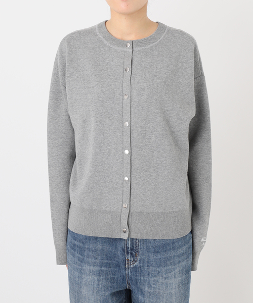WEB限定》2WAYスナップボタンロゴニット（カーディガン/ボレロ