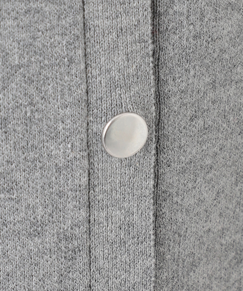 WEB限定》2WAYスナップボタンロゴニット（カーディガン/ボレロ