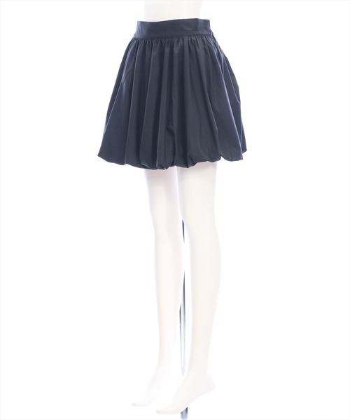 clear（クリア）の「2wayバルーンミニスカート[着回し抜群 ガーリー 主役級 レイヤード]≪SS新作≫（スカート・レディース・オフホワイト/ブラック・F）」の5枚目の写真