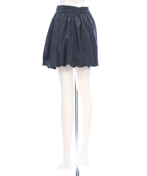 clear（クリア）の「2wayバルーンミニスカート[着回し抜群 ガーリー 主役級 レイヤード]≪SS新作≫（スカート・レディース・オフホワイト/ブラック・F）」の7枚目の写真