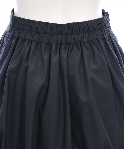 clear（クリア）の「2wayバルーンミニスカート[着回し抜群 ガーリー 主役級 レイヤード]≪SS新作≫（スカート・レディース・オフホワイト/ブラック・F）」の9枚目の写真