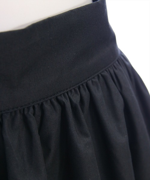 clear（クリア）の「2wayバルーンミニスカート[着回し抜群 ガーリー 主役級 レイヤード]≪SS新作≫（スカート・レディース・オフホワイト/ブラック・F）」の12枚目の写真