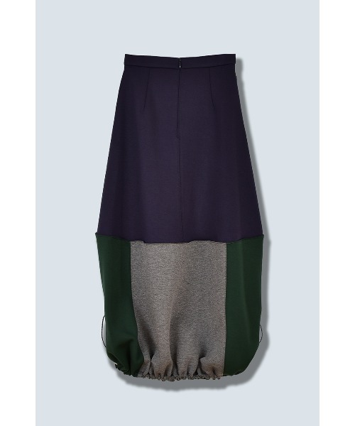 ommo スカート OMMO スカート IRREGULAR TUCK COCOON SK : ZOZOTOWN Yahoo!店