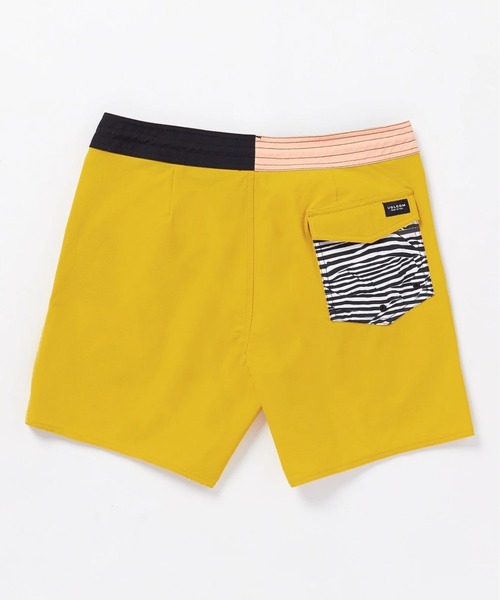 VOLCOM（ボルコム）の「【VOLCOM/ボルコム】 About Time Liberators Trunks /アシンメトリープリントストレッチサーフトランクス・ボードショーツ・バギーショーツ(水着)（水着・メンズ・ブラック/レオパード・32inch/30inch/28inch）」の12枚目の写真