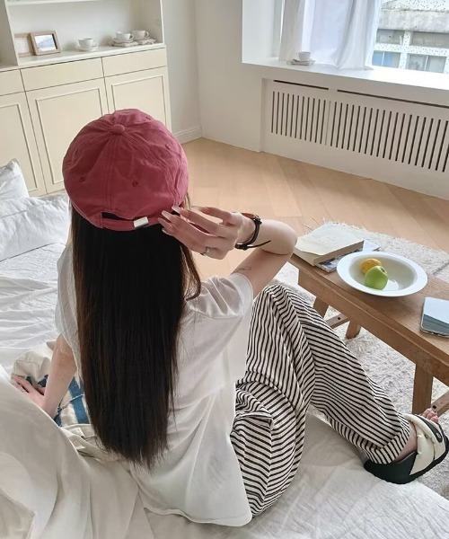 yuue' ( wear )（ユーイ）の「ストライプ柄タックワイドイージーパンツ（その他パンツ・レディース・アイボリー・FREE）」の16枚目の写真