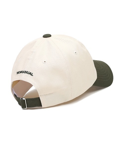 NOMANUAL(NOMANUAL)の「「NOMANUAL /ノーマニュアル」DOODLE BALL CAP(キャップ・メンズ・ネイビー/カーキ・FREE)」の10枚目の写真