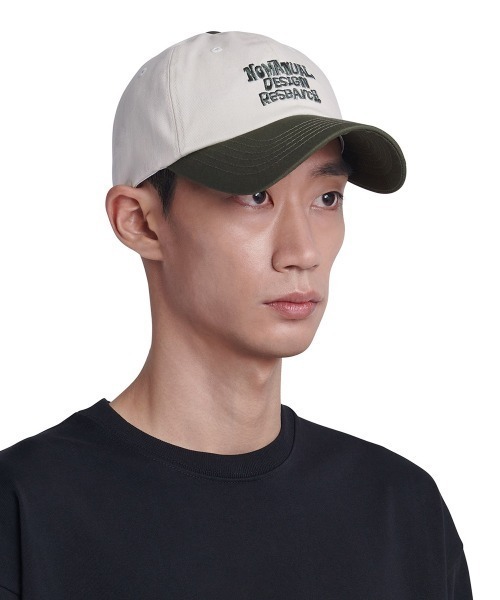 NOMANUAL(NOMANUAL)の「「NOMANUAL /ノーマニュアル」DOODLE BALL CAP(キャップ・メンズ・ネイビー/カーキ・FREE)」の14枚目の写真