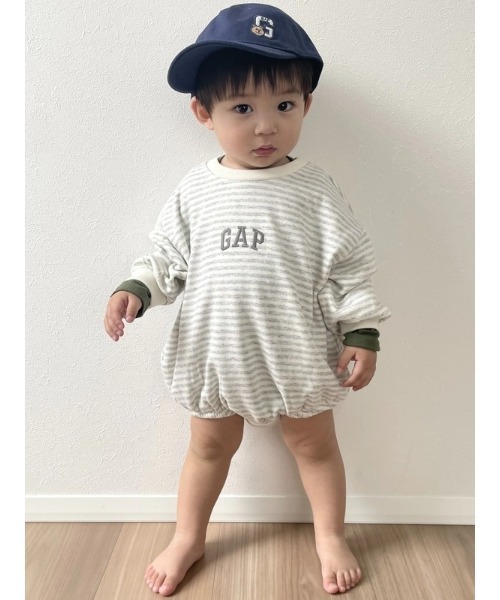 GAP（ギャップ）の「バブル ボディスーツ (ベビー)（ロンパース）」 - WEAR