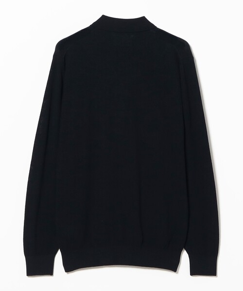 BEAMS PLUS（ビームスプラス）の「Knit Polo Pique 14G（ポロシャツ・メンズ・レッド/ネイビー/イエロー/オリーブ/グレー/ベージュ/ブラック・XL/L/M/S）」の21枚目の写真