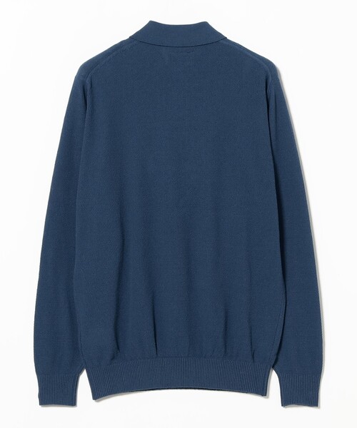 BEAMS PLUS（ビームスプラス）の「Knit Polo Pique 14G（ポロシャツ・メンズ・レッド/ネイビー/イエロー/オリーブ・XL/L/M/S）」の7枚目の写真