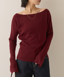 新品ルージュヴィフアンナ　 シアーフリンジニット　UNITEDARROWS Rouge vif Anna｜ルージュヴィフアンナのニット/セーター通販