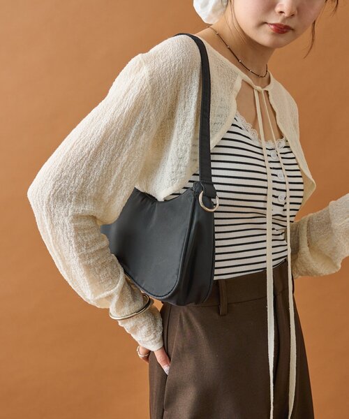 mystic（ミスティック）の「リングナイロンBAG（ハンドバッグ・レディース・ブラック/ブルー・ONE SIZE）」の17枚目の写真