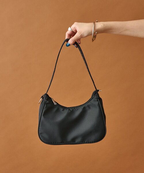 mystic（ミスティック）の「リングナイロンBAG（ハンドバッグ・レディース・ブラック/ブルー・ONE SIZE）」の4枚目の写真