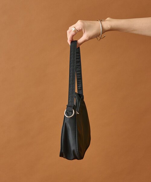 mystic（ミスティック）の「リングナイロンBAG（ハンドバッグ・レディース・ブラック/ブルー・ONE SIZE）」の5枚目の写真
