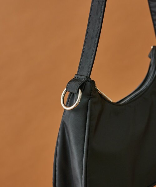 mystic（ミスティック）の「リングナイロンBAG（ハンドバッグ・レディース・ブラック/ブルー・ONE SIZE）」の7枚目の写真