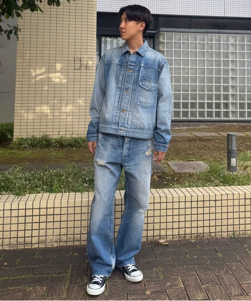 Lee カウボーイ デニム ジャケット パンツ セットアップ Lee / 別注 COW BOY JACKET (セットアップ 可)