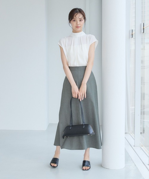 ブラウス シャツ バックリボンデザインブラウス577726 レディース バックリボンデザインブラウス577726（シャツ/ブラウス