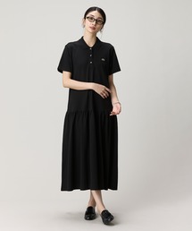 LACOSTE | ローウエストポロドレス マキシ丈ワンピース(シャツワンピース)