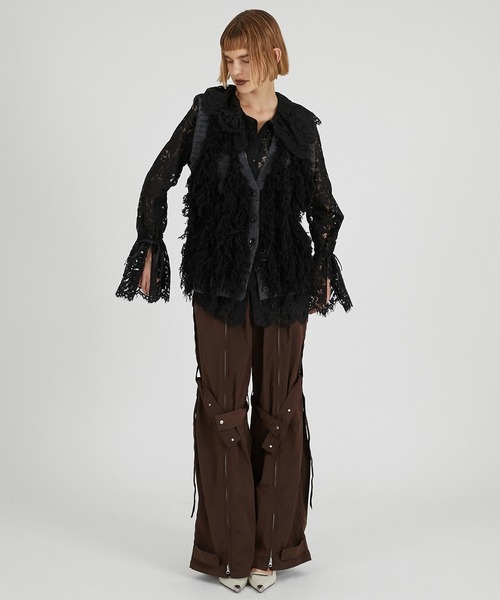 Pre-Order】スカラップレースブラウス / Scallop Lace Blouse（シャツ