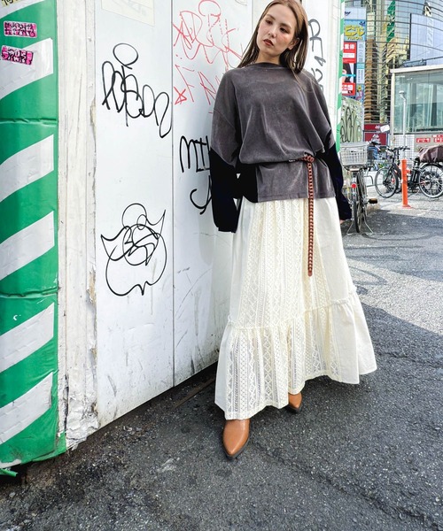 niko and（ニコアンド）の「【MODE NORM CORE】チュールベロア