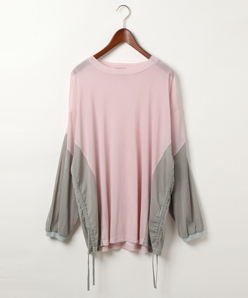 MODE NORM CORE】エンブロボイルバンドシャツ ニコアンド ニコアンド