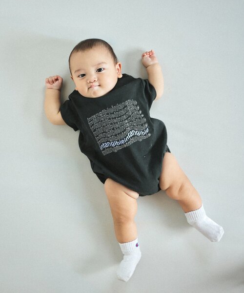 CIAOPANIC TYPY（チャオパニックティピー）の「【BABY】TEEマルシェロンパース（ロンパース・キッズ・ホワイト/ブラック/ボルドー/グレー・80）」の11枚目の写真