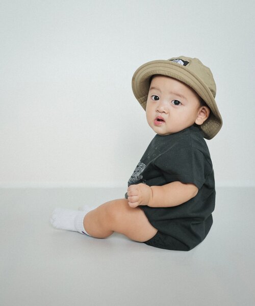 CIAOPANIC TYPY（チャオパニックティピー）の「【BABY】TEEマルシェロンパース（ロンパース・キッズ・ホワイト/ブラック/ボルドー/グレー・80）」の12枚目の写真
