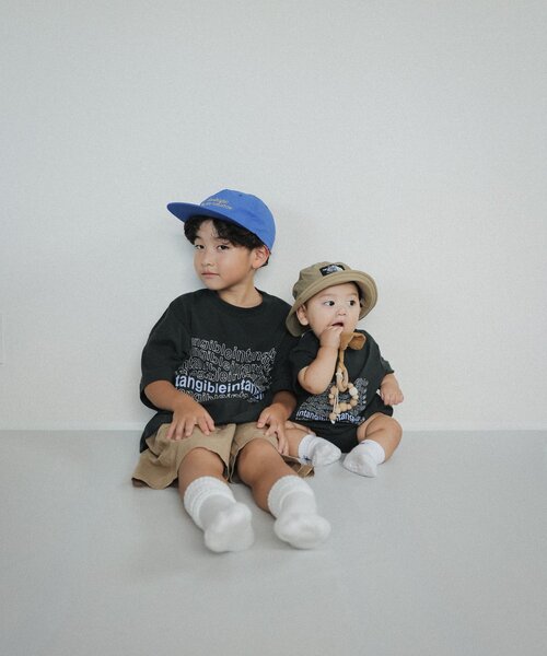 CIAOPANIC TYPY（チャオパニックティピー）の「【BABY】TEEマルシェロンパース（ロンパース・キッズ・ホワイト/ブラック/ボルドー/グレー・80）」の15枚目の写真