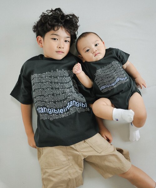 CIAOPANIC TYPY（チャオパニックティピー）の「【BABY】TEEマルシェロンパース（ロンパース・キッズ・ホワイト/ブラック/ボルドー/グレー・80）」の16枚目の写真