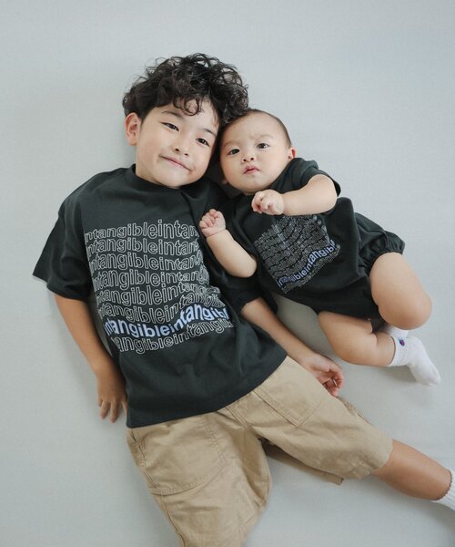 CIAOPANIC TYPY（チャオパニックティピー）の「【BABY】TEEマルシェロンパース（ロンパース・キッズ・ホワイト/ブラック/ボルドー/グレー・80）」の17枚目の写真