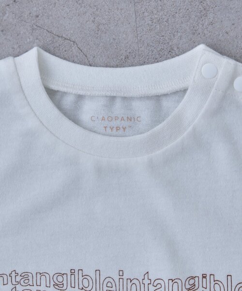 CIAOPANIC TYPY（チャオパニックティピー）の「【BABY】TEEマルシェロンパース（ロンパース・キッズ・ホワイト/ブラック/ボルドー/グレー・80）」の22枚目の写真