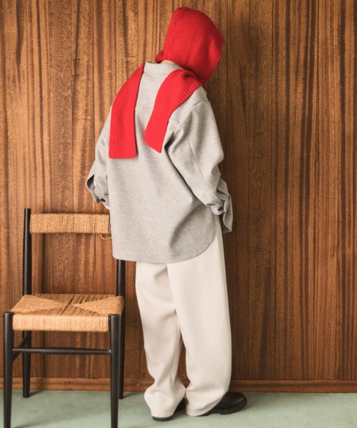 Doux archives(ドゥアルシーヴ)の「ボンディングカーブパンツ(その他パンツ・レディース・ブラウン/グレイッシュベージュ/ブラック・38)」の10枚目の写真