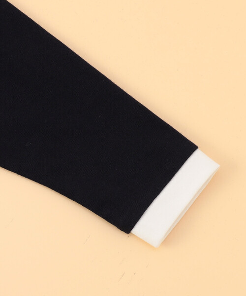 COMME CA ISM（コムサイズム）の「セーラー 長袖シャツ（Tシャツ/カットソー・キッズ・ネイビー/ホワイト×ネイビー・80-90cm）」の5枚目の写真