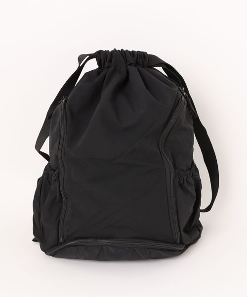 sooty ナイロンナップサック nylon rétro bag (Blue) | Sooty clothing