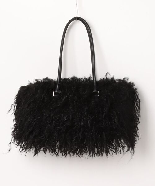 MICHAEL KORS（マイケルコース）の「HAMILTON MODERNE EW フォー シアリング ショルダートート スモール（ショルダーバッグ・レディース・ブラック・FREE）」の4枚目の写真