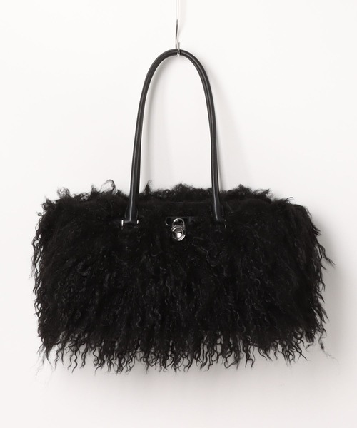 MICHAEL KORS（マイケルコース）の「HAMILTON MODERNE EW フォー シアリング ショルダートート スモール（ショルダーバッグ・レディース・ブラック・FREE）」の7枚目の写真