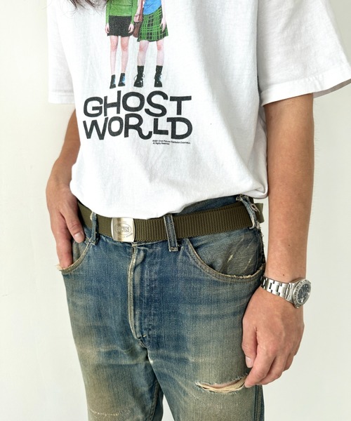 EDWIN(エドウィン)の「EDWIN/エドウィン GIベルト/ガチャベルト/ゴールドバックル/日本製(ベルト・メンズ・ブラック/ベージュ/ネイビー/カーキ・FREE)」の14枚目の写真