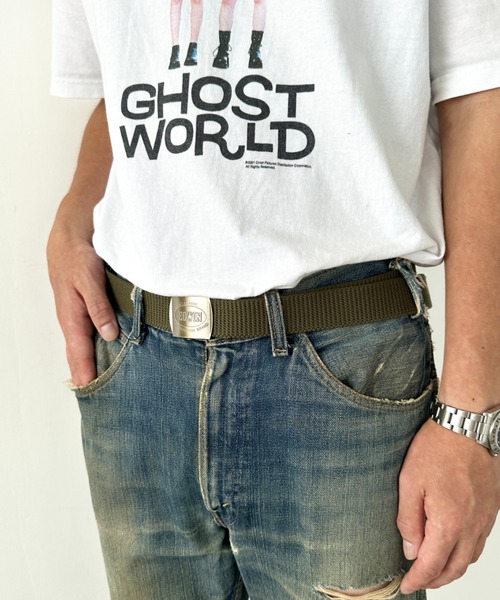 EDWIN(エドウィン)の「EDWIN/エドウィン GIベルト/ガチャベルト/ゴールドバックル/日本製(ベルト・メンズ・ブラック/ベージュ/ネイビー/カーキ・FREE)」の13枚目の写真