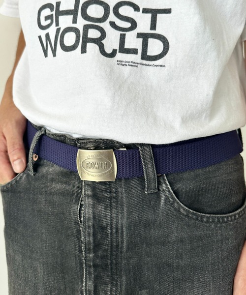 EDWIN(エドウィン)の「EDWIN/エドウィン GIベルト/ガチャベルト/ゴールドバックル/日本製(ベルト・メンズ・ブラック/ベージュ/ネイビー/カーキ・FREE)」の16枚目の写真